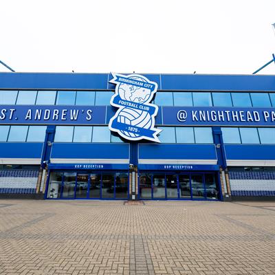 Birmingham City Football Club - St Andrew's Stadium